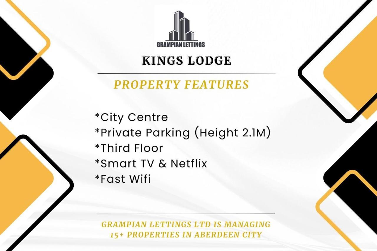 Kings Lodge - Grampian Lettings Ltd Абърдийн Екстериор снимка